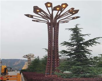 甘肅平涼9米景觀燈項目